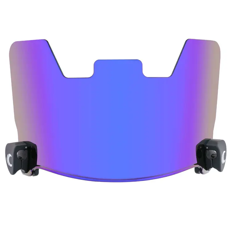 Cannon Sports Football Visor - Flat Lens Technology, UV Protection & Scratch-Resistant - Fits Adult & Large Youth Football Helmets