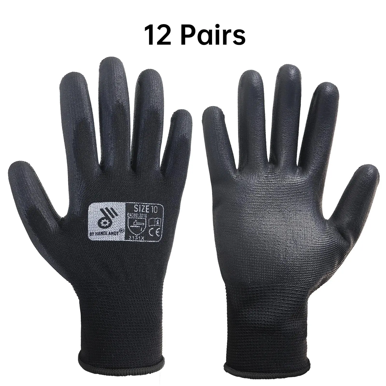 Breathable Lightweight Work Gloves, Non-slip Garden Gloves, Universal Wear-resistant Protective Gloves, Protective Gear For Men & Women