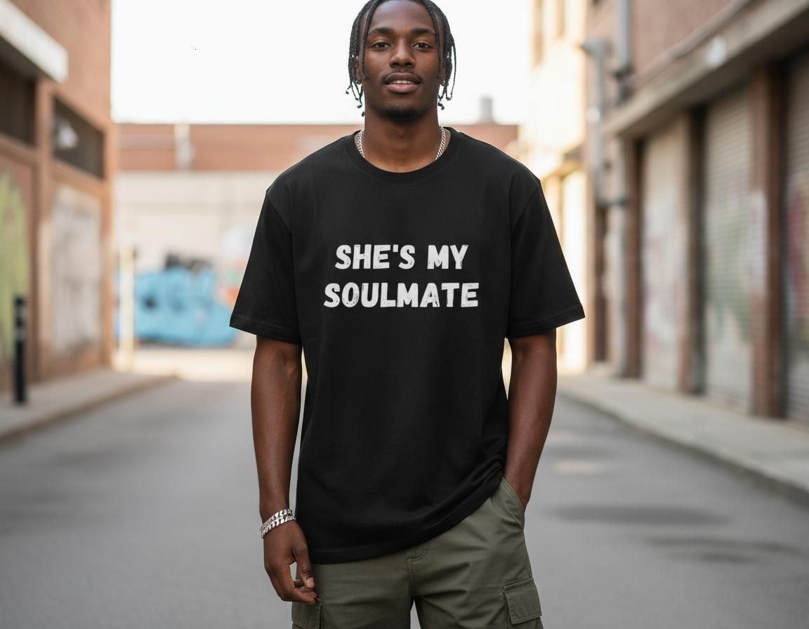 Matching Couples Shirts, Funny His and Hers T-shirts, Soulmate Shirt, Couples Gift, Mismatched Tee, Funny Shirt Saying, His and hers shirt, Matching couples tee, Funny couples shirt