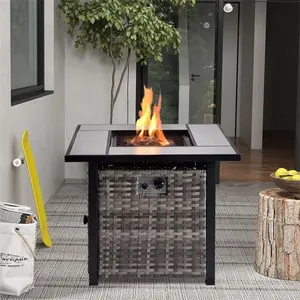Ovios Patio Outdoor 30'' Fire Pit Table for GRS/NTC/HOP/NDS Series