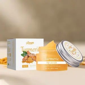 Turmeric Lip Scrub Balm, Soften & Smooth Lips, Natural Exfoliating Care, Moisturizing & Gentle Formula, Ideal for Daily Use