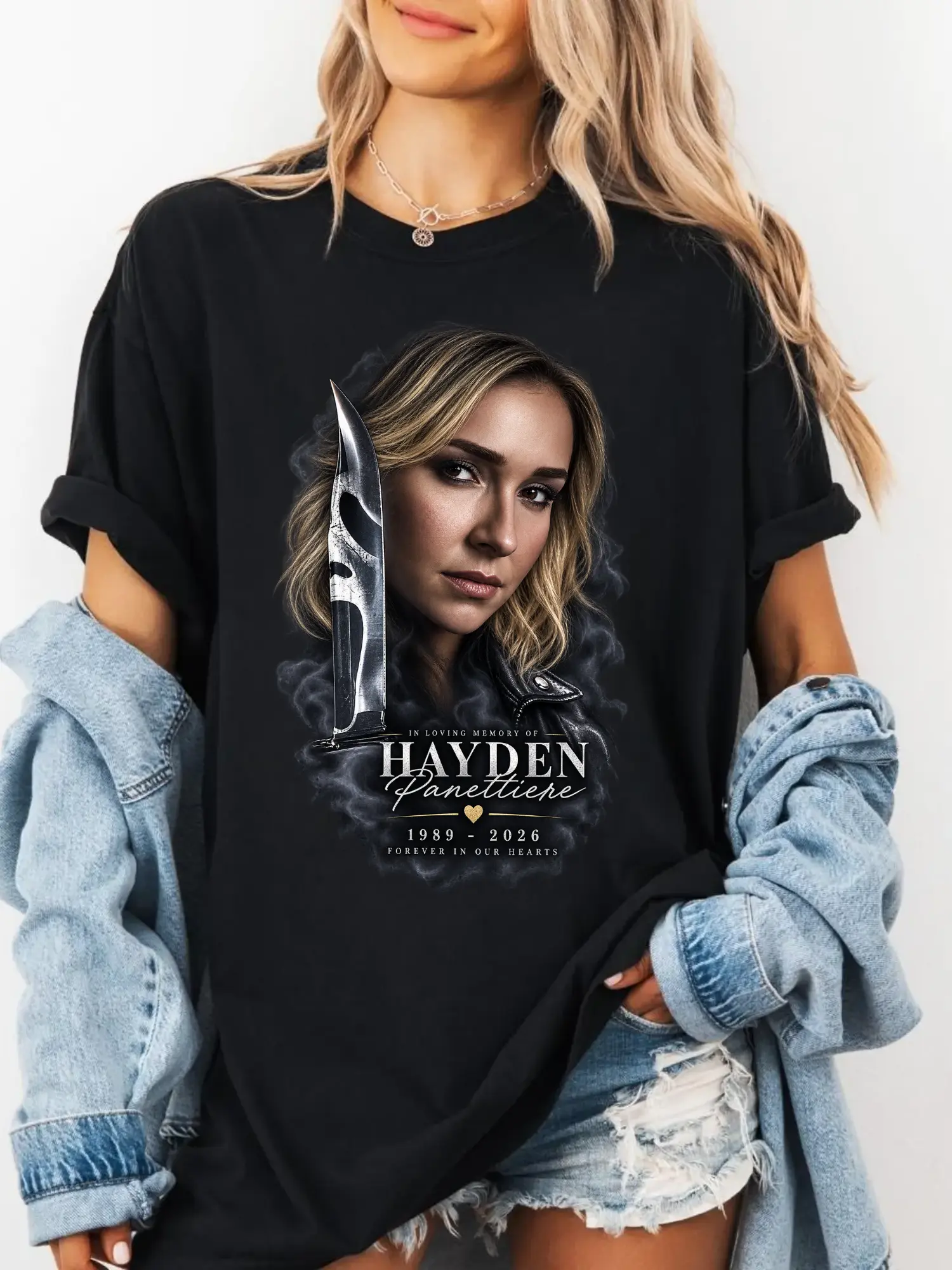 Hayden Panettiere Vintage Style T-Shirt, Sweatshirt & Hoodie, Retro Collage Graphic Apparel, Classic Fan Wear, Unisex Gift Idea
