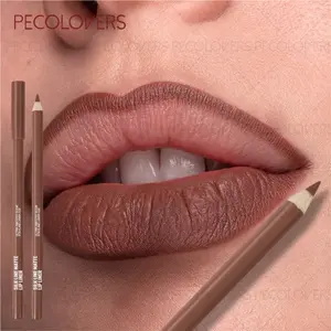 1PC Elegant Soft Lip Liner Pencil Lipliner,Long-Lasting Non-Drying,Perfect for Shaping And Filling Lips, Makeup