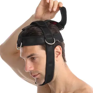 Neck Head Harness Strap – Adjustable Neck Exercise Equipment for Neck Muscle Strengthening, Physical Therapy Support & Upper Body Fitness Workout for Men & Women