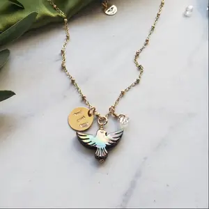 Angel Number Spirit Animal Necklace
