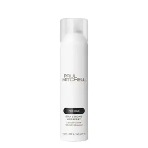 Paul Mitchell Stay Strong Hairspray - 9 oz Unisex Dry Hairspray with Fragrance, Scent, Layerable Control, Humidity Resistance, Frizz Protection for All Hair Types