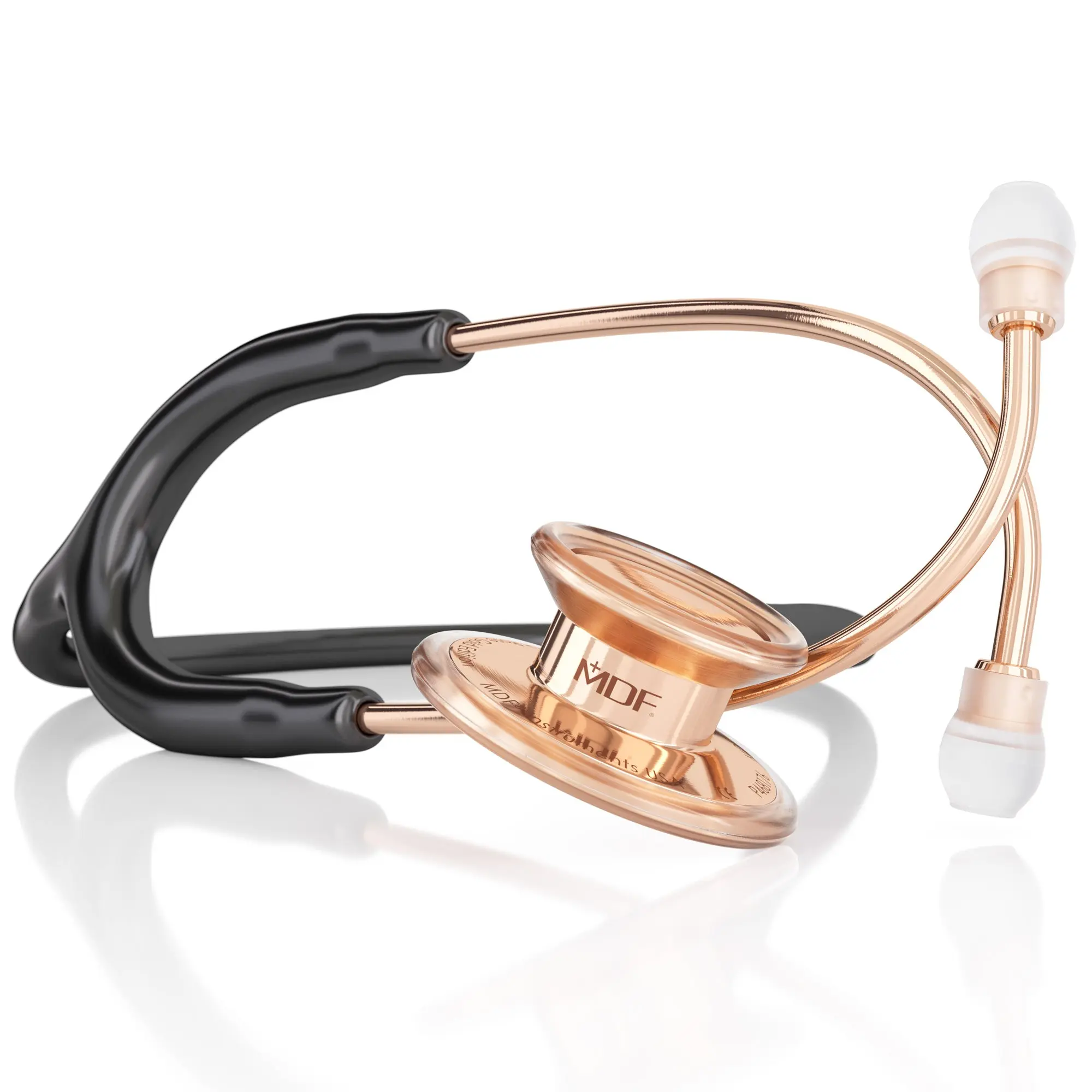 MD One® Adult Stethoscope - Black/Rose Gold MD One® Adult Stethoscope - Black/Rose Gold