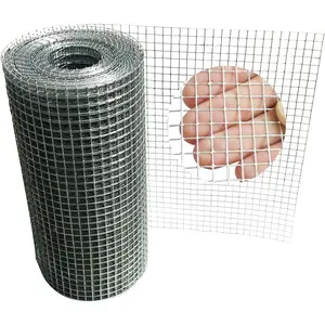Hardware cloth 14 inch 8in x 20ft 23gauge galvanized welded wire metal roll garden rabbit fencing snake fence chicken gopher racoons critters rehab cage