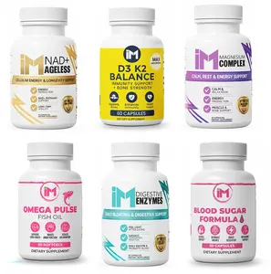 Daily Essentials Pack (6 Products) | Energy, Digestion & Vitality Support | Omega, D3, Magnesium, Enzymes, NAD+ & Metabolic Balance Stack