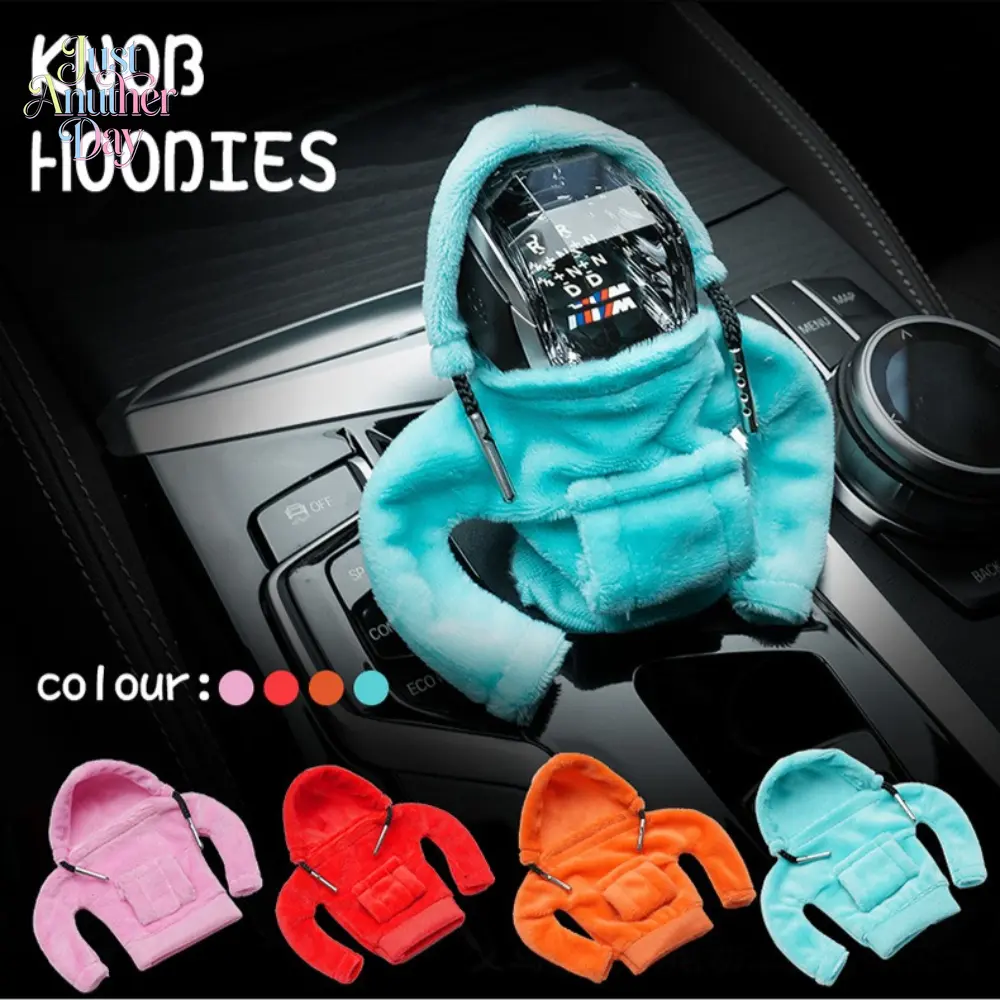 Car gear handle cover Gear lever decoration Creative sweater Hoodie protection Anti-hand sweat Shift gear clothes Car gear handle cover Gear lever decoration Creative sweater Hoodie protection Anti-hand sweat Shift gear clothes