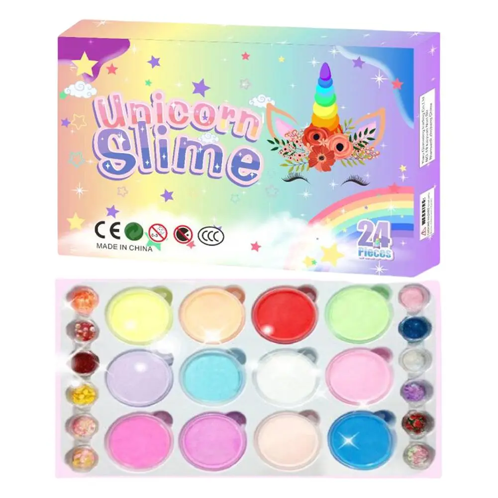 Christmas 24 Days Slime Advent Calendar for Kids