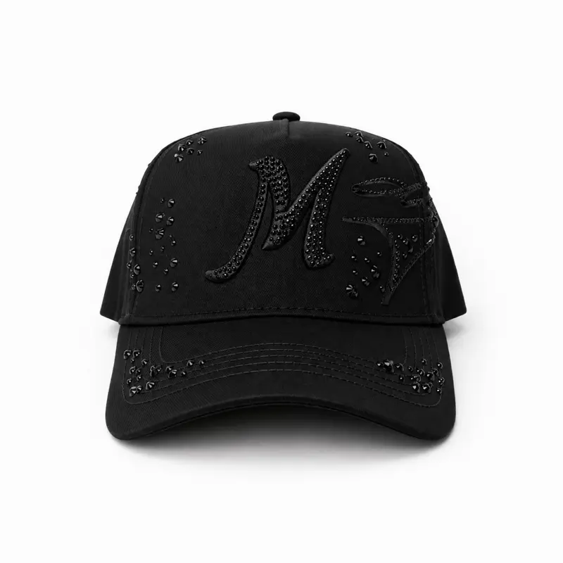 31 Hats - Thirty One Hats X El Mago ''Total Black'' Snapback - Premium Streetwear Baseball Cap for Men & Women, Adjustable