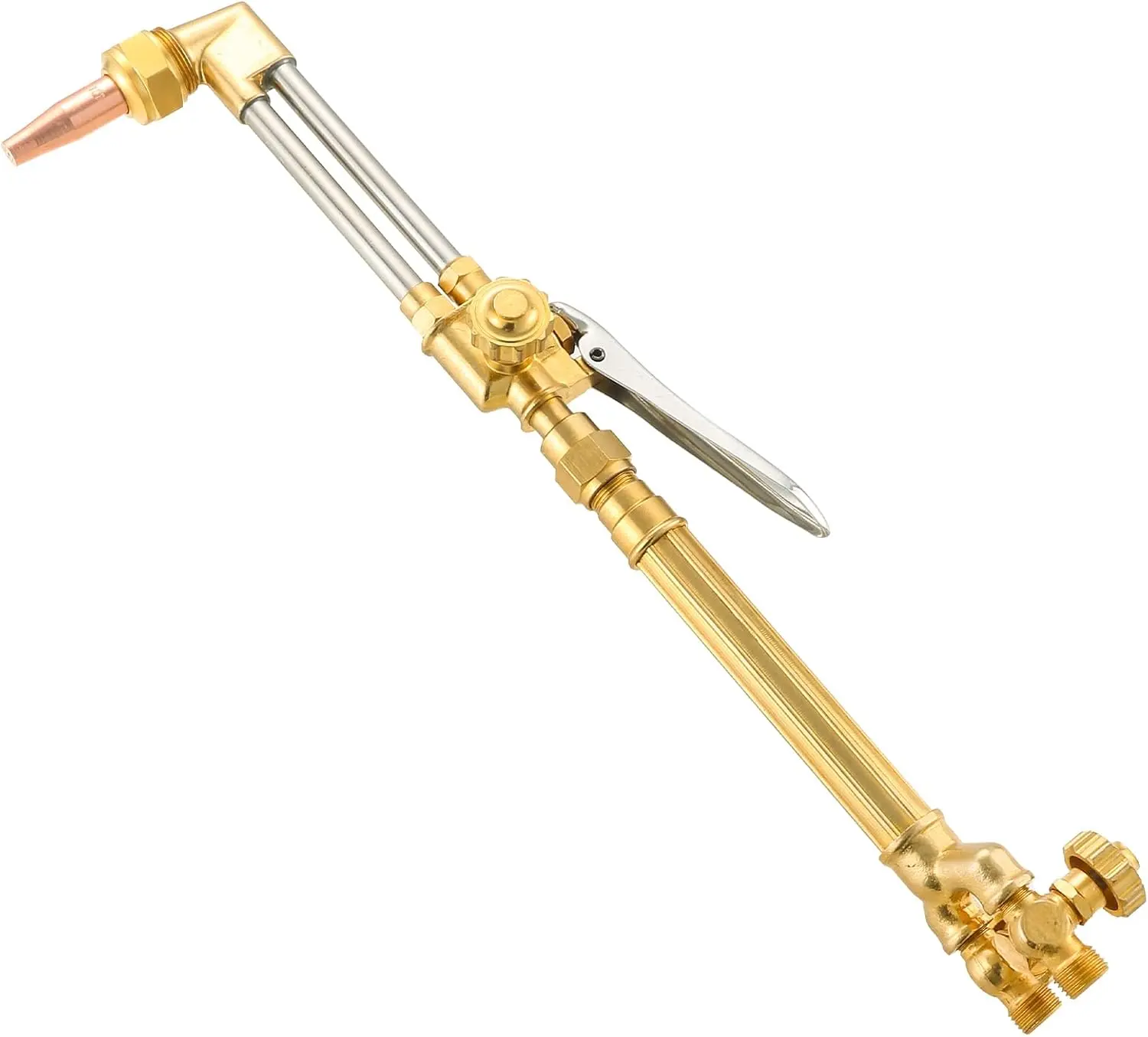 Medium Duty Oxygen/Acetylene Welding Torch| Victor Type Torch Handle with One 3-101 Cutting Nozzle