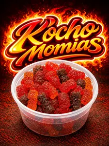 KochoMomias Gummy Bears Enchilados | Chamoy Sweet and Spicy Candy