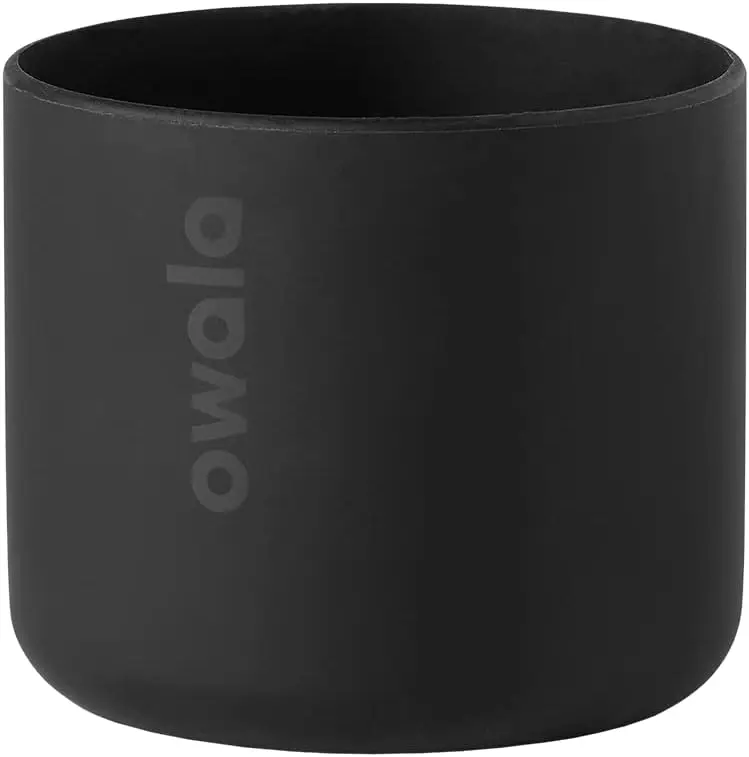 Owala Silicone Water Bottle Boot, Anti-Slip Protective Sleeve for Water Bottle, Protects FreeSip, 24/32 Oz, Black