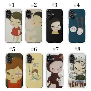 Yoshitomo Nara Tough Phone Case for iPhone 11, 12, 13, 14, 15, 16