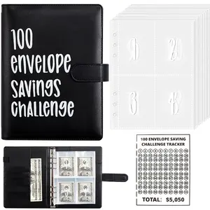 Money Saving Challenge, Envelopes Challenge Binder, Achieving Financial Goals with a Budget Binder and Cash Envelopes, Successfully Reach Your Savings Goals of $5,050