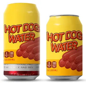 Hot Dog Water Beersy Silicone Can Cover Sleeve