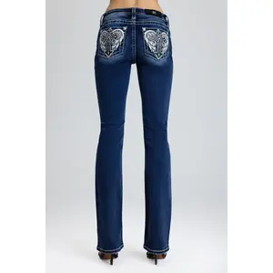 Orlaith Cross Bootcut Jeans