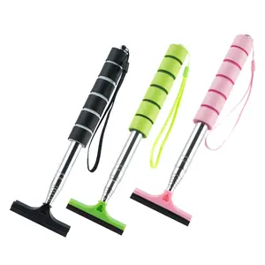 Retractable Rearview Mirror Wiper - Instant Water Repellent & Cleaning Tool for Clear Vision in Rain, Essential Car Safety Accessory