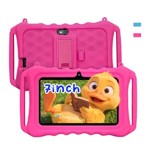Happy Gift 7-inch Kids Touch Screen Tablet, Android Tablets, Designed for Learning and Entertainment, Parent Remote Control App + Learning Progress Management with 5G WiFi, Learning Software