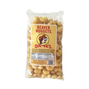 Buc-ees Beaver Nuggets Snacks Sweet Flavor - Crunchy Snack in Convenient Resealable Bag - No Corn Meal, No Vanilla, No Beef - Dry, Meat, Dried