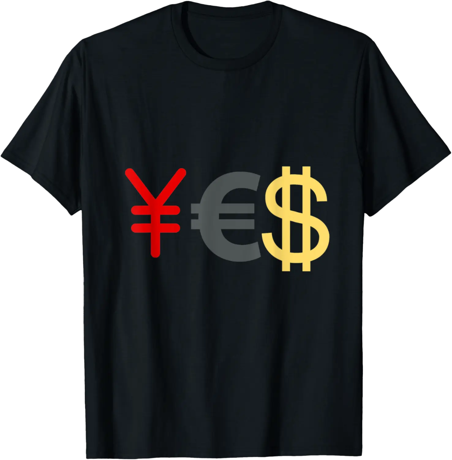 YES Currency Exchange Shirt-Yen, Euro, Dollar Airport Travel T-Shirt - Parisbus Shop 57B0829Z381S