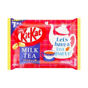 NESTLE Japan KITKAT Wafer Chocolate Milk Tea Flavor 7 Pieces 2.96 oz