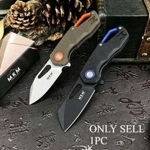 Best-Selling F0332 Mini Folding Knife with 8Cr13Mov Blade and Nylon Fiber Handle—EDC, Survival, Camping, and Multi-Purpose Knife; Pocket-Sized Outdoor, Hiking, and Rescue Tool Multi Functional Knives, Multi Use Knives, Survival Equipment