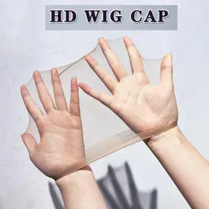 Ourwigs Skinlike HD Wig Cap For Lace Wig Transparent Elastic Wig Cap Perfect For Professional Use 1pc 5pc