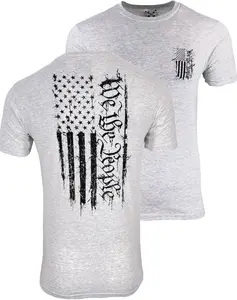 Howitzer Style Men's T-Shirt PEOPLE FLAG SPRAY Military Grunt MFG
