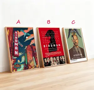 Birdman Movie Poster: Modern Wall Art