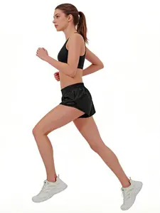 Women's Summer Gym Workout Shorts, Anti-Slip Professional Gym Yoga Training Tennis Running Pants, Comfortable Slim-Fit Natural Waist, Jogging Shorts