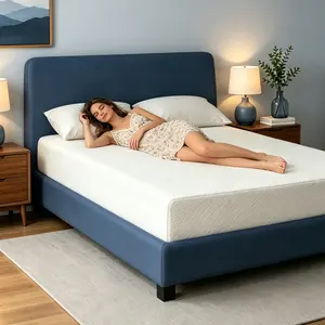 6 Inch Full Foam Mattress, Fiberglass Free, High Density, Support for All Sleepers