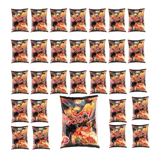 Dozin Korean Chewy Spicy Instant Ramen, 137g Per Pack, 30-Pack Combo, Summer Vibes Pantry Food with Bold Flavor