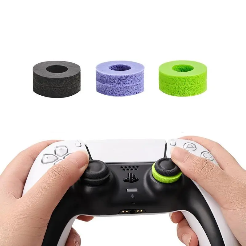 Precision Rings for PlayStation 4 PS5 Xbox One XBX Switch Pro & Scuf Controller Black Purple Green Aim Assist Motion Control Game Controller Accessory Rubber,back to school,back to school haul