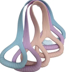 8 characters full silicone pull device open shoulder beautiful back home outdoor fitness yoga stretching back artifact