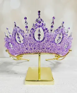 Victorian tiara, Crystal crown, Bridal headband, Princess tiara, Crystal jewelry, birthday girl crown, Gemstone Headpiece