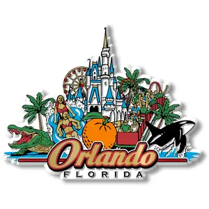 Orlando City Magnet by Classic Magnets