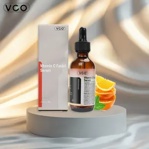 VGO Vitamin C Facial Serum 30ml/60ml - Hydrating & Brightening Skincare for All Skin Types - Daily Use Glow Serum for Healthy Radiant Skin