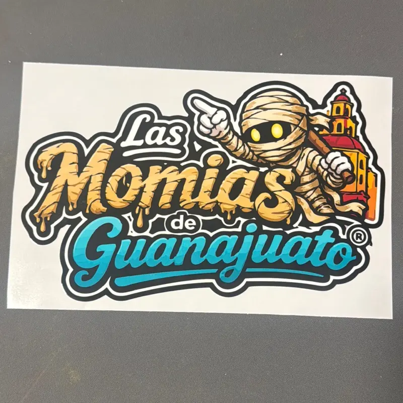 Las momias de guanajuato sticker decals 8”