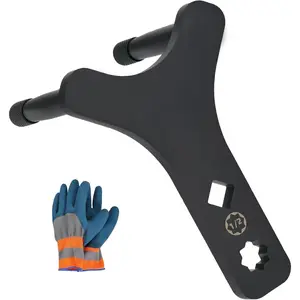 Lower Control Arm Prying Tool, Suspension Specialty Arm Lever Bushing Tool, Lower Ball Joint , Control Arm Tool Suspension Arm Lever Compatible with 1/2" Drive Extension Breaker Bar