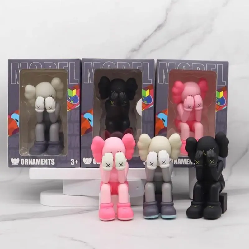 KAWS Character Model Lying EyesMade of PVC for Car Decoration, Kawsdecor model for decoration