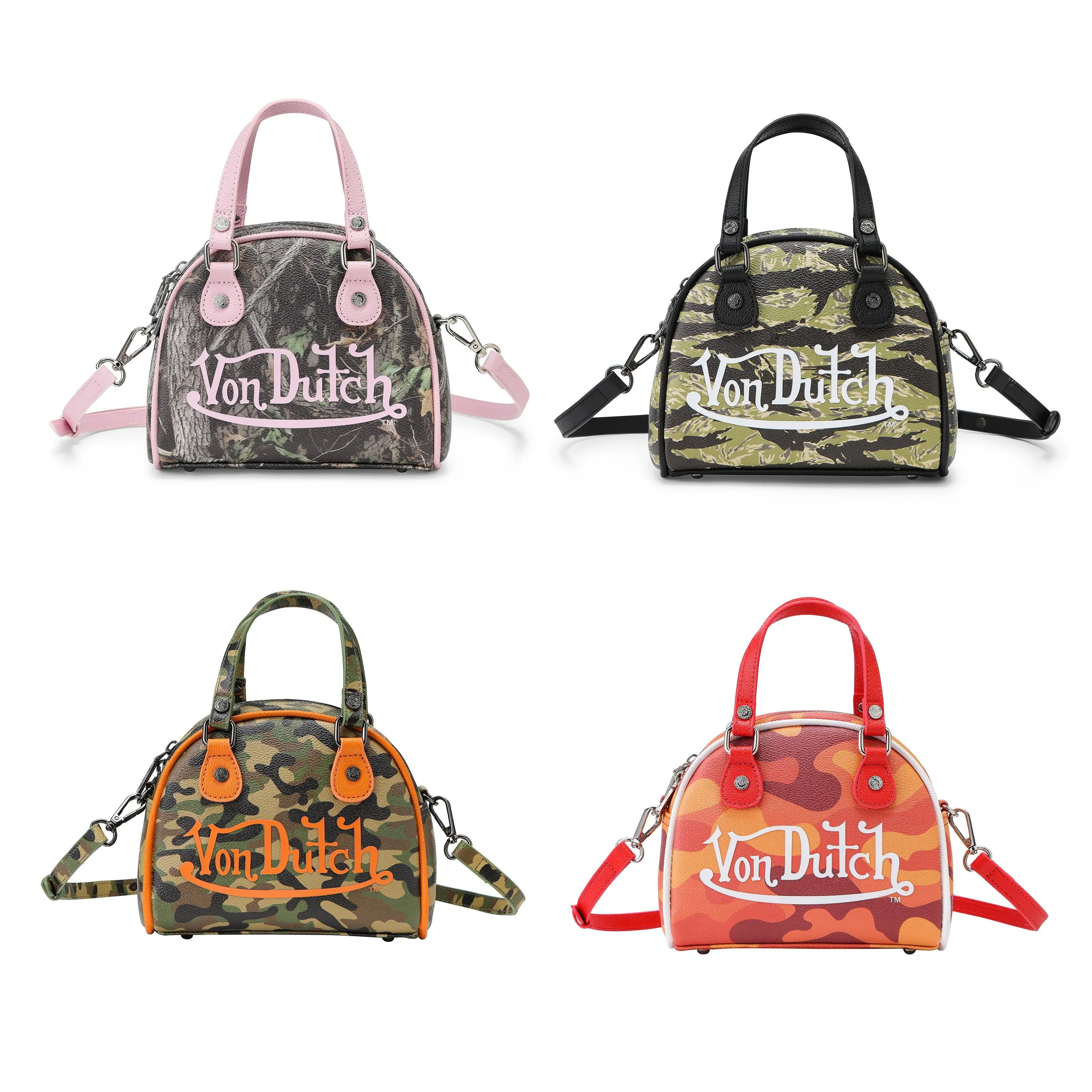 Von Dutch Camo Bowling Bags