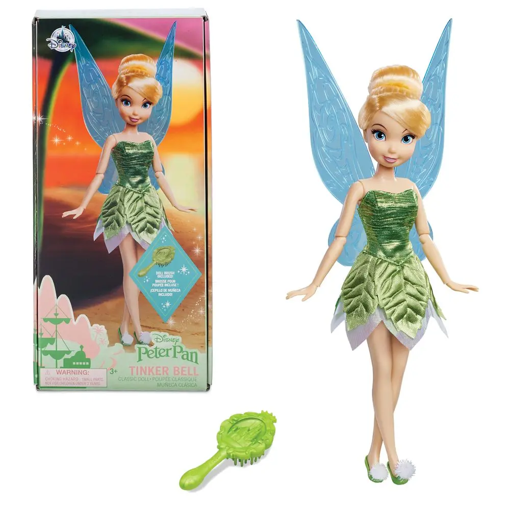 Disney Store Tinker Bell Classic Doll – Peter Pan – 10'' Disney Store Tinker Bell Classic Doll – Peter Pan – 10''
