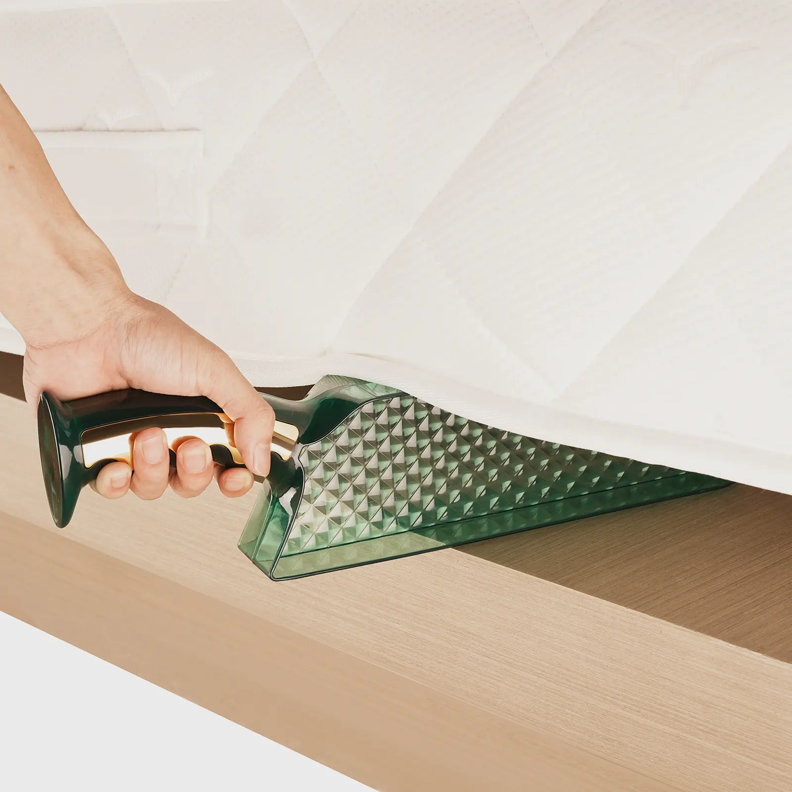 BEDAAA BELIARST Mattress Lifter Tool and Bed Maker Kit for Changing Sheets - Ergonomic Design Helps Lift The Mattress and Hold The Mattress - Tuck Sheets or Bed Skirts Alleviating Back Pain (1 Piece）