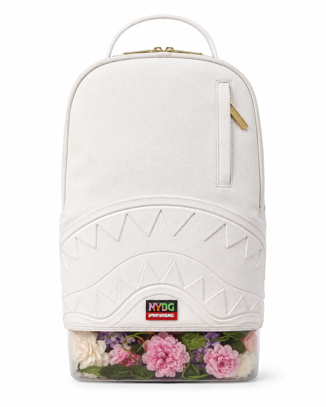 Sprayground nybg clear flower compartment dlxsv backpack