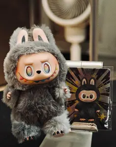 THE MONSTERS Big into Energy Series-Vinyl Plush Pendant Blind Box Secret ID Keychain collection