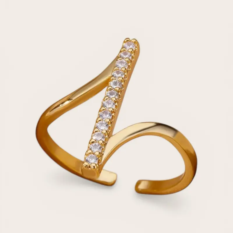 Elaria Pavé Open Ring