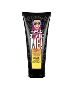 Devoted Creations DJ Pauly D Get Tan Like Me! Dark Tanning Lotion – Double Dark ‘Tan Goals’ Bronzing Blend – Remixed with Positively Energizing Antioxidants VIP Color Club Tattoo and Tan Fade Protectors – 6.78 oz.